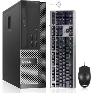 Dell OptiPlex 7020 Desktop Computer, 32GB Ram New 2TB SSD, Intel Quad Core i7 4790 up to 4.0GHz, AC8260 Built-in WiFi 5, Dual Monitor Supported, DVD-RW HDMI Windows 10 Pro 