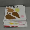 JOYIN 18 Packs Halloween Pumpkin Decorating Stickers Craft Kit, Halloween Party Supplies Arts Activities, Kids Party Favors, Jack O Lantern Foam Face Sticker in 9 Animal Designs, Classroom Games