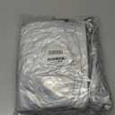 SYERAL RV Tire Covers Set of 4, Waterproof Anti-UV Snow Sun Rain Wheel Tire Protectors Covers for Trailer,Camper,RV,Truck,SUV,27-29inch(M) Silver Aluminum Film