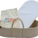 Milo & Nook Baby Changing Basket with Pad  Soft Cotton Moses Basket, Waterproof Liner & Soft Cover, Portable Changing Basket for Newborn Nursery, Machine-Washable Cover