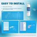 W10295370A Water Filter Replacement Compatible with W10295370, EDR1RXD1, Filter 1, WHR1RXD1, KAD1RXD1, P8RFWB2L, P8WB2L, P4RFWB, P5WB2L, Pack of 3,By DESENRUIS