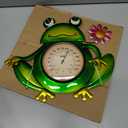 Decorative Frog Wall Thermometer - Waterproof Indoor/Outdoor Temperature Gauge for Patio, Garden, Porch, Easy to Read, No Battery Needed