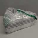 Lazy Susan Cabinet Organizer Bins for 26"/ 28"/ 32" Diameter Corner Organizer, Plastic Cabinet Storage Bin, 1/8 Wedge - Food Safe, BPA Free, with Non-Slip Pads (for 32" Diameter, 4 Pack)