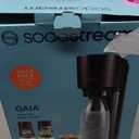 SodaStream Gaia Sparkling Water Maker, Black, Value Pack