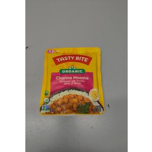 Tasty Bite Organic Channa Masala, 10 Ounce, Pack of 6, Ready to Eat, Microwavable Entree, Vegan & Gluten Free BBD: 12-31-26
