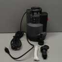 FLUENTPOWER 1/2HP 2500GPH Submersible Sump Pump, Automatic/Manual Operation Utility Water Pump, with Check Valve Adapter for Basement Flood Cellar Pool Garden Pond Hot Tub