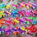 20 Packs Bulk Airplane Push Fidget Bubble Mini Pop Fidget for Adult and Kids, Summer Birthday Party Favors Supplies Classroom Students Bubble Prize