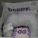 Boppy Nursing Pillow - Ergonomic Bottle & Breastfeeding Pillow with High, Firm, Large Area, Water-Repellent Cushion with Washable Cover; Baby Safety Alliance Verified - Blue Speckled Current