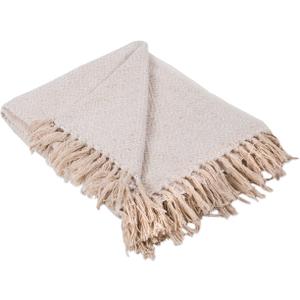 DII Diamond Throw Collection Cotton Woven, 50x60, White