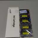 Remanufactured for 822XL Ink Cartridge Replacement for Epson 822XL Ink Cartridges Combo Pack for 822 XL Latest Chip Printer Ink to use with WF-3820 WF-4820 WF-3823 WF-4833 WF-4830 (5 Pack) (2 Black 1 Cyan 1 Magenta 1 Yellow)