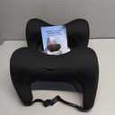 2-Pack Car Neck Pillow: Ergonomic Memory Foam Car Headrest Pillow, Neck Support Pillow for Long Drives, Headrest Support Cushion for Pain Relief, Universal Fit for Cars, SUVs & Trucks  Black