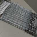 Live Animal Cat Trap Cage with Cover, Cat Traps for Stray Cats, Raccoon, Rabbit, Skunks, Feral Cats, Squirrels, Mouse, with Real Door Folding (32 x10 x12 Inches)