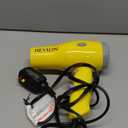 REVLON Compact Hair Dryer | 1875W Lightweight Design, Perfect for Travel, (Yellow)