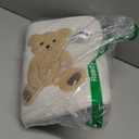 INough Cotton Rope Basket Toy Storage Baskets for kids Laundry Hamper, Gift Basket Empty Baby Shower Baskets with Handles, Cute Bins Blanket Stuffed Animal Storage for Nursery, Living Room Decor, Bear (Medium)