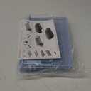 AUPSEN Computer Monitor Stands Riser2-Tier Desk Organizers and Accessories, Office Desk Accessories Organizer with Drawers and 2 Pen Holder for Office Supplies (Blue)