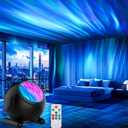 Northern Lights Projector, LED Night Light Aurora Projector with Timer and Remote, Room Decor, Gifts for Kids, Adults, Christmas, Birthday (Black)