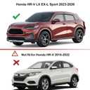 Window Visors Rain Guards for Honda HRV HR-V 2023-2026 LX EX-L Sport