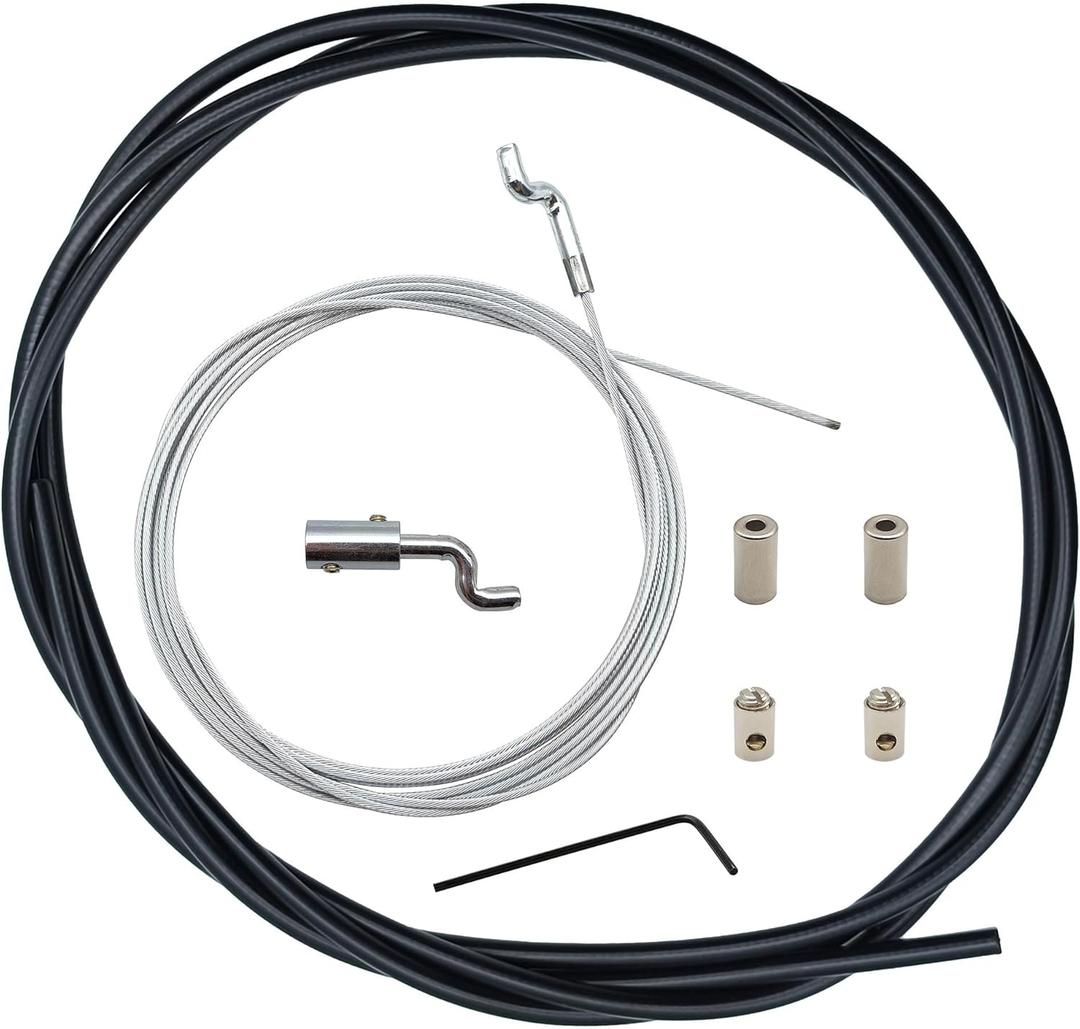 Universal Throttle Cable Repair KIT for Lawn Mower Control Adjustable Z Bend Cabel End Mini Bike Go Kart DIY