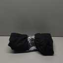 Cotton Canvas Tote Reusable Shopping Bag, Black, Small, 7 ct