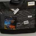 Seat Covers Custom Fit for Chevy Silverado GMC Sierra 1500 2007-2025 2500/3500 HD Crew Cab Pickup Truck Seat Cover Protector Cushion with Faux Leather Waterproof(Black, Front Seat)