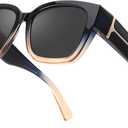 FIMILU Oversized Fit Over Sunglasses for Women, Polarized Trendy Ergonomics Sun Glasses High-Definition UV Protection