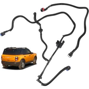 MUCO New Fuel Drain Tank Hose LX6Z-9D289-SJ Fit for Bronco Sport 1.5L 2021-2025 Escape 1.5L 2020 2021 2022 2023 2024 2025