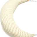 Mamaway Pregnancy Pillow for Sleeping, Nursing Pillow for Pregnancy, Temperature Regulating, Breathable, Bouncy, Adjustable C Shape Baby Feeding Positioner, Pregnancy Must Haves, Breathable Foam