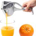 Manual Juicer, Hand Juicer Squeezer, Lemon Squeezer, Fresh Fruit Juice Extractor, Ergonomic Grip & Easy To Clean  Ideal For Fruits (Orange, Pomegranate, Lime, Grapefruit) | Home Kitchen Must-Have