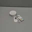 LED Wall Mounted Lights, Rechargeable Wall Sconces Lamp, 3 Color Temps & Remote and Touch, 360Rotation Dimmable Cordless Wall Light for Study Bedroom Reading Bedside(White, 1 Pack)