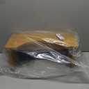 AZEN Toilet Stool Squat Adult, Wood Poop Stool for Bathroom Adults, 7 Inch Height (Yellow (1 Pack))