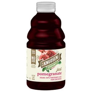 R.W. Knudsen Organic Pomegranate Juice from Concentrate, 32 fl oz (Pack of 1) Best By FEB 20 2027