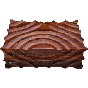 Handmade Decorative Wooden Jewelry Box, Kit, Vanity,Trinket, Organizer For, Ladies, Men, Women, Gold, Cash,Multipurpose Keepsake, Gift Item (10X6 Inches,Power Crowning)