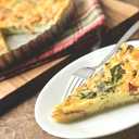 Fox Run Round Tartlet/Quiche Pan with Removable Bottom, Tin-Plated Steel, 9.5-Inch