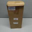 Zhehao 10 Pcs 8 oz Vanilla Extract Bottles Amber Boston Round Glass Boston Bottles for Vanilla Extract Homemade and Vanilla Extract Sticker for Syrup Gift Food Storage Canister Set for Sauce Beans