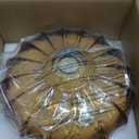 Pendant Lights Kitchen Island: Amber Glass Hanging Light Fixture with Rotating Switch, E26 Base - Modern Lighting for Dining Room, Bedroom & Living Room