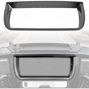 VEISUTOR Dashboards Inner Fairing Trim for Street Glide 24-25, Carbon Fiber Texture Speedometer Gauge Cover for Harley Street Glide CVO 23-25 FLHXU 2025