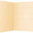 Pendaflex Divide It Up File Folders, Letter Size, Manila, 12/Pack (10770)