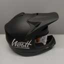 Westt Youth Kids Motocross Helmet - Dirt Bike Motorcycle with Visor Off-Road ATV Street Mountain Bike Go-Kart BMX, Full Face Motorcycle Helmet for Boys & Girls, DOT Approved (Medium)