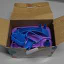 NuLink Balloon Pump Electric Portable Dual Nozzle Air Pump for Balloons Blower Pump Inflator for Decoration, Birthday Party [110V~120V, 600W, Purple]