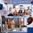 10 Pcs Large Football Squares Pool Board Football Pool Poster 100 Grids 18.9 x 26.8 Inch Game Party Supplies 2026 for Sports Party Decorations