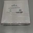 Hallmark 8" Square Gift Boxes with Lids (5 White Gift Boxes) for Christmas, Birthdays, Holidays 