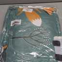 JSD Green Forest Animals Kids Comforter Set Full Size, 3 Piece Woodland Printed Microfiber Bedding Set, Machine Washable