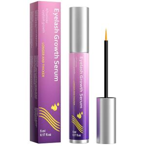 Lash Serum: Eyelash Growth Serum Gentle Natural Vegan Enhancing Treatment Nourishing Conditioning Formula for Longer Thicker Fuller Natural Lashes -5ml