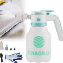 2L/0.5Gallon Electric Foam Sprayer - Rechargeable Car Foam Sprayer with 2 Nozzles, Type-C Charging, 1hour Runtime for Car Wash (White)