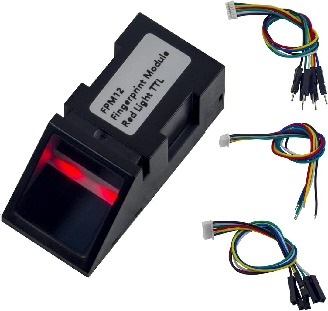 FPM12 Red Light Optical Fingerprint Reader Sensor Module 6 Pins for Arduino Mega2560 UNO R3