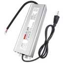 24V 280W IP67 Waterproof Outdoor Power Supply, AC 110-260V to DC 24 Volt LED Driver, 11.66A Low Voltage Transformer, Adapter for LED Strip Light, 3D Printer, Computer Project, CCTV