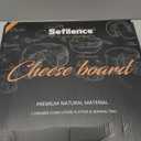 Charcuterie Board with Clear Locking Lid and Handle, 6 Compartment Bamboo Cheese Board Snackle Box, Portable Cutting Board for Snacks, Fruits&Meats, Ideal Gift for Parties, Birthday& House Warming
(12.2" x 12.2" x 3.5")