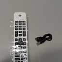 GE Rechargeable TV Remote Control, Universal Remote Control, Backlit Buttons, Samsung TV Remote Control Replacement for Smart TVs, Apple TV, Sony, Roku Replacement Remote, LG TV, 4-Device, 80984