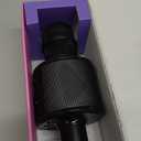 BONAOK Karaoke Microphone for Kids & Adults - Bluetooth Microphones Singing Mic with Disco Lights, Echo Effect, Built-in Speaker Portable Karaoke Player for Party Travel Gifts Q78(Black)