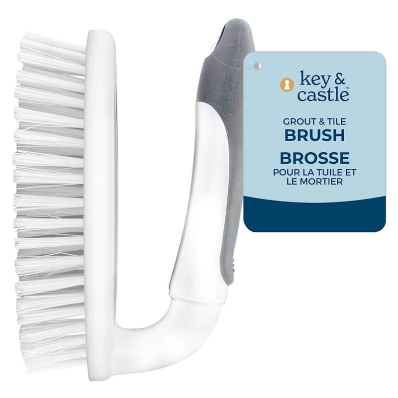 Jacent Key & Castle Grout & Tile Brush Ideal for Scrubbing Tubs, Sinks & Floors
2 Pack